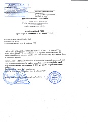 Medical Certificate for traveling to Spain